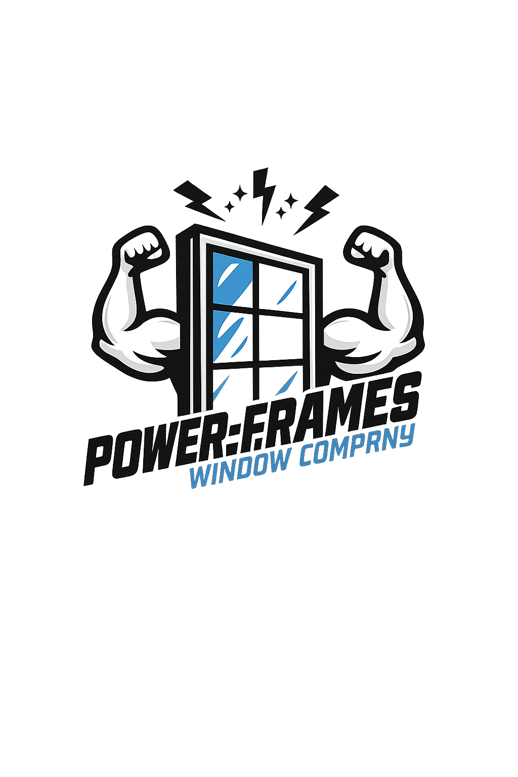 Power-Frames Window Company logo